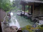 蟹場温泉 - 名物の混浴露天風呂２