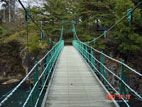 厳美渓 - 吊り橋