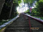 釣石神社 - 石段