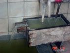 川渡温泉共同浴場 - 内湯の注ぎ口