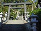 蔵王温泉 - 温泉神社の一段