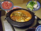 旅館大文字屋 - 夕食・米沢牛のすき焼